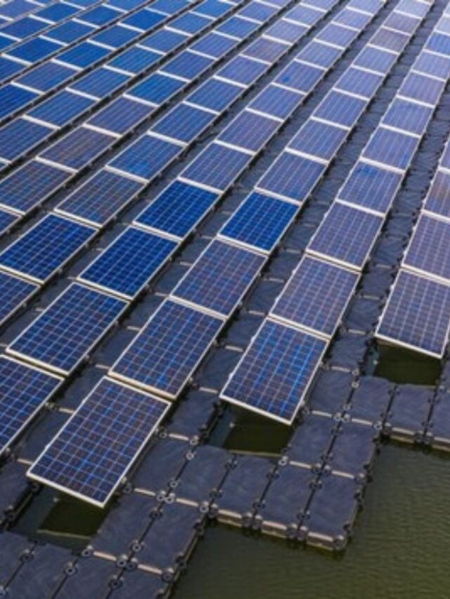 India is turning to floating solar to meet clean energy goals sustainably.