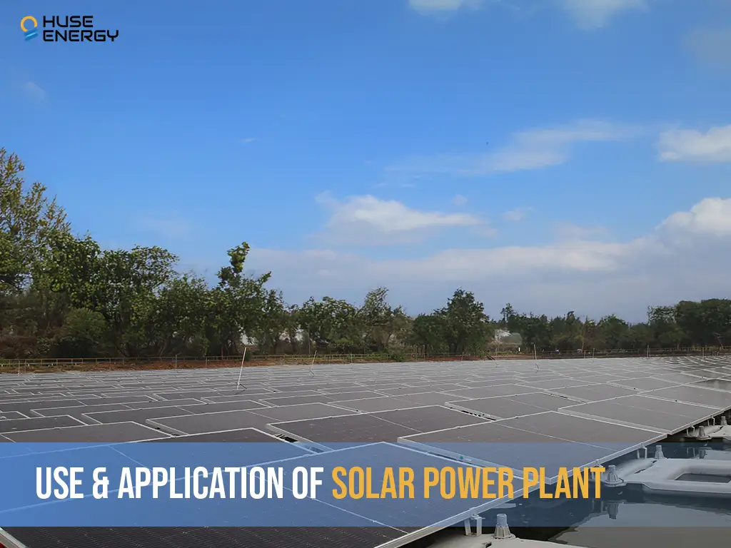 application of solar power plant