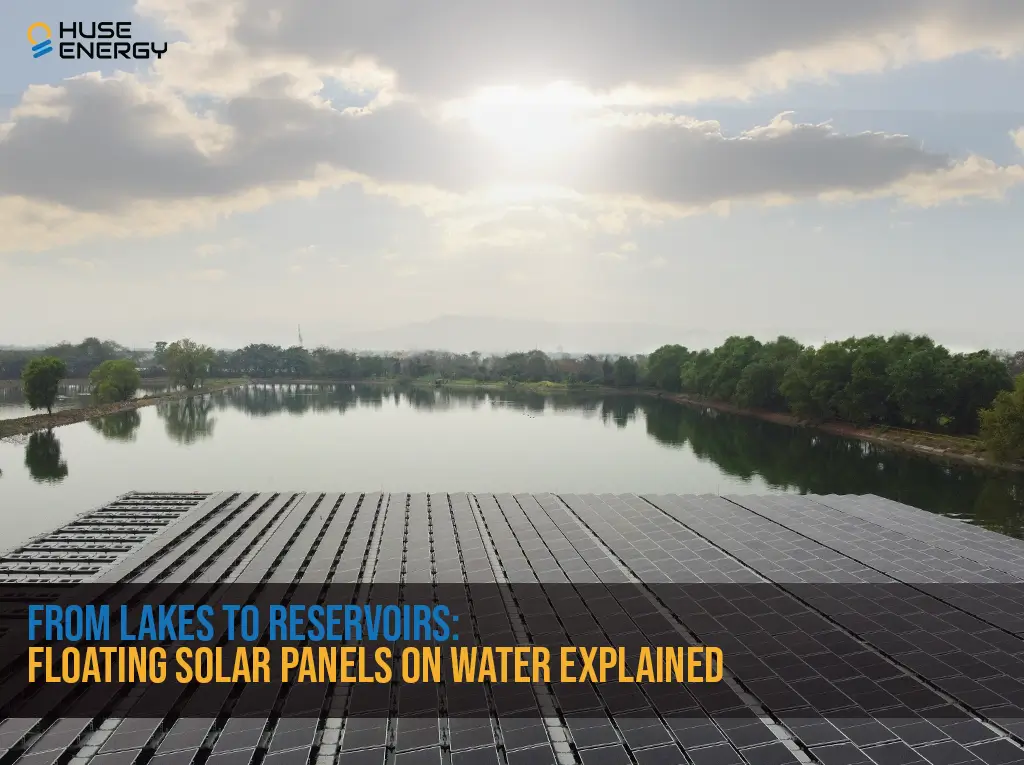 floating solar panels on water