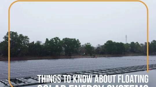 floating solar energy system